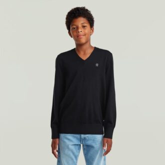 Jongens Basic V-hals Breisel