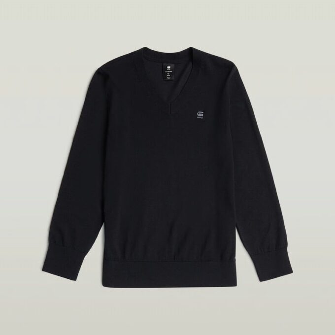 Jongens Basic V-hals Breisel