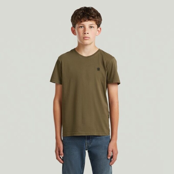 Jongens basis T-shirt Jongens basis T-shirt