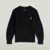 Jongens Constructed Crew Knit
