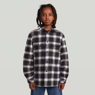 Jongens CPO Gewatteerd Overshirt