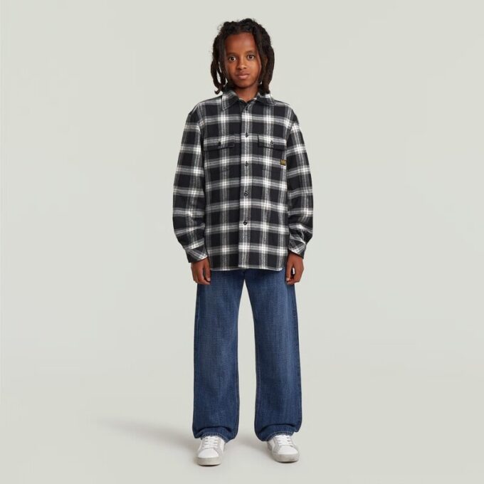 Jongens CPO Gewatteerd Overshirt Jongens CPO Gewatteerd Overshirt
