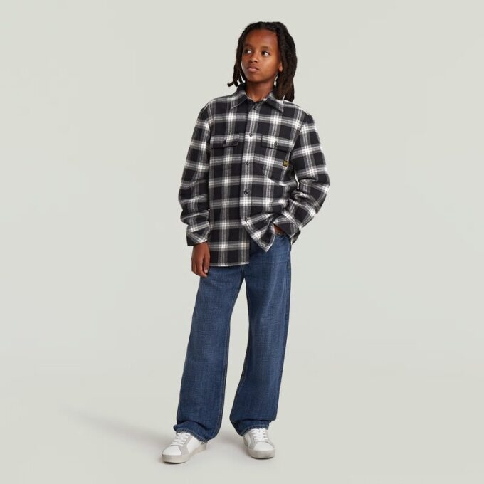 Jongens CPO Gewatteerd Overshirt Jongens CPO Gewatteerd Overshirt