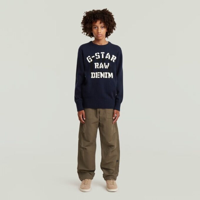 Jongens Hockney Crewknit
