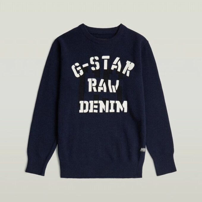 Jongens Hockney Crewknit