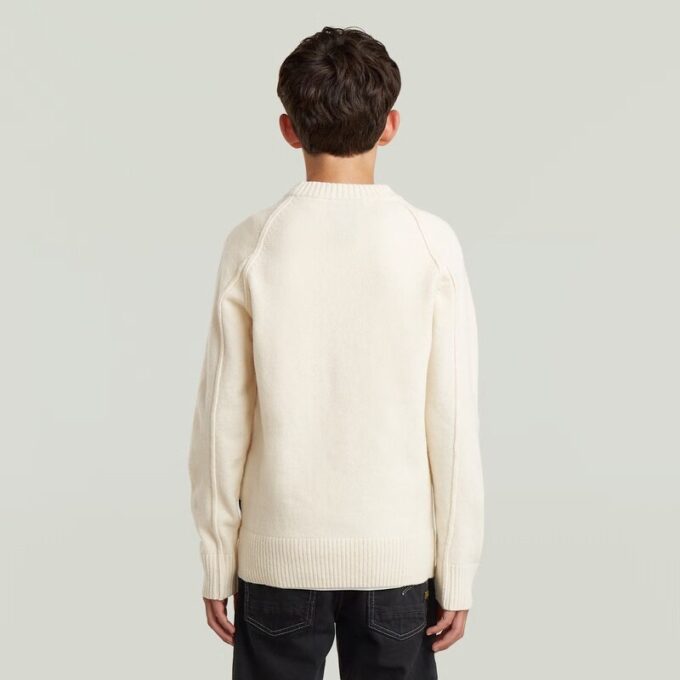 Jongens Rag Crew Knit