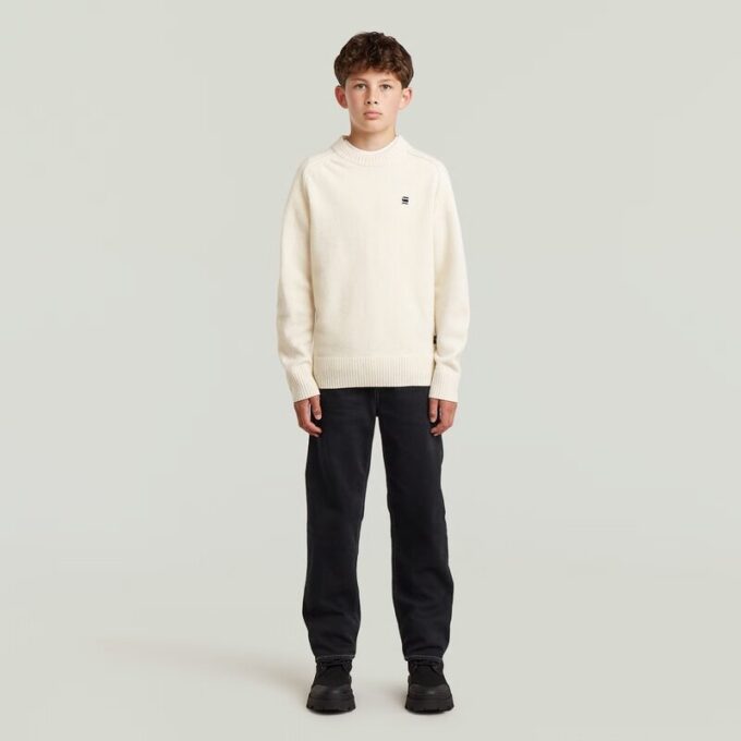 Jongens Rag Crew Knit