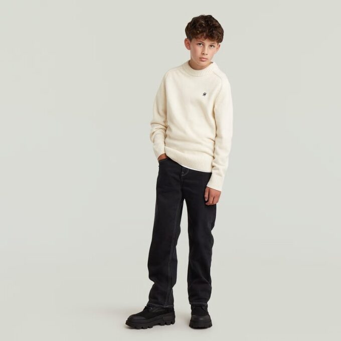 Jongens Rag Crew Knit