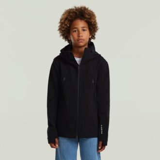 Jongens Regular Hooded Full Zip Knit