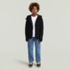 Jongens Regular Hooded Full Zip Knit