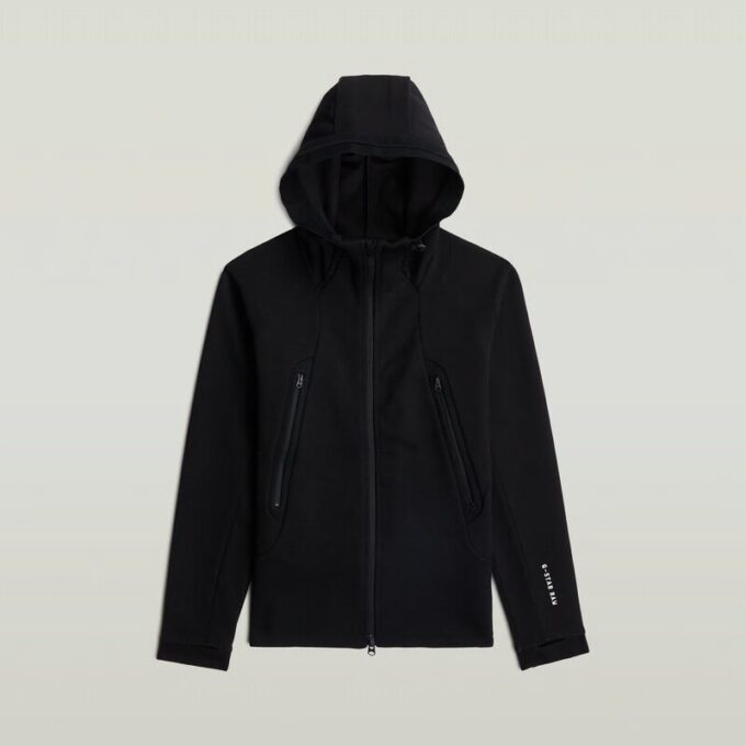 Jongens Regular Hooded Full Zip Knit