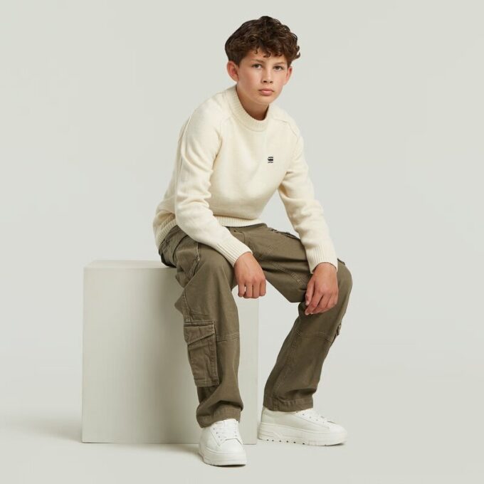 Jongens Rovic Zip 3D Losse Cargobroek Jongens Rovic Zip 3D Losse Cargobroek