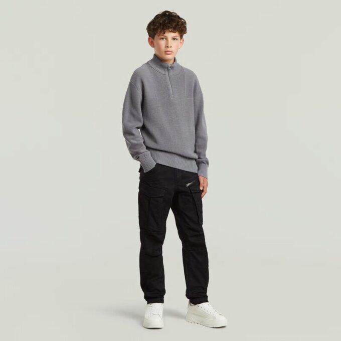 Jongens Rovic Zip 3D Regular Tapered Broek Jongens Rovic Zip 3D Regular Tapered Broek