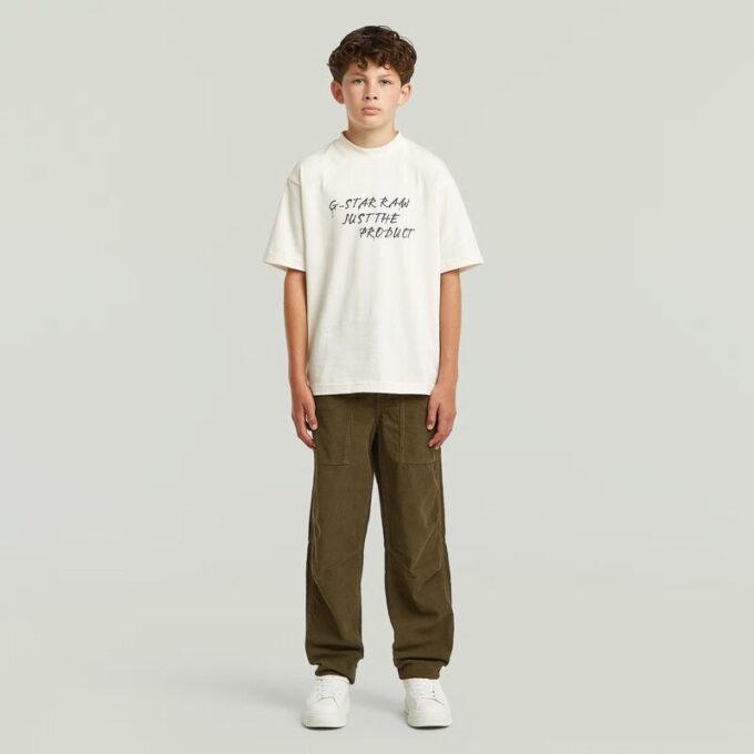 Jongens Vermoeidheid Relaxed Taps Toelopende Joggingbroek