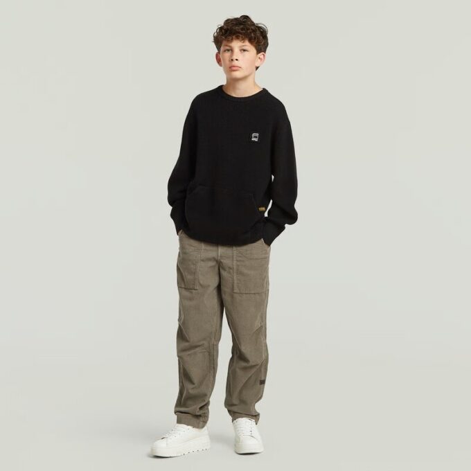 Jongens Vermoeidheid Relaxed Taps Toelopende Joggingbroek