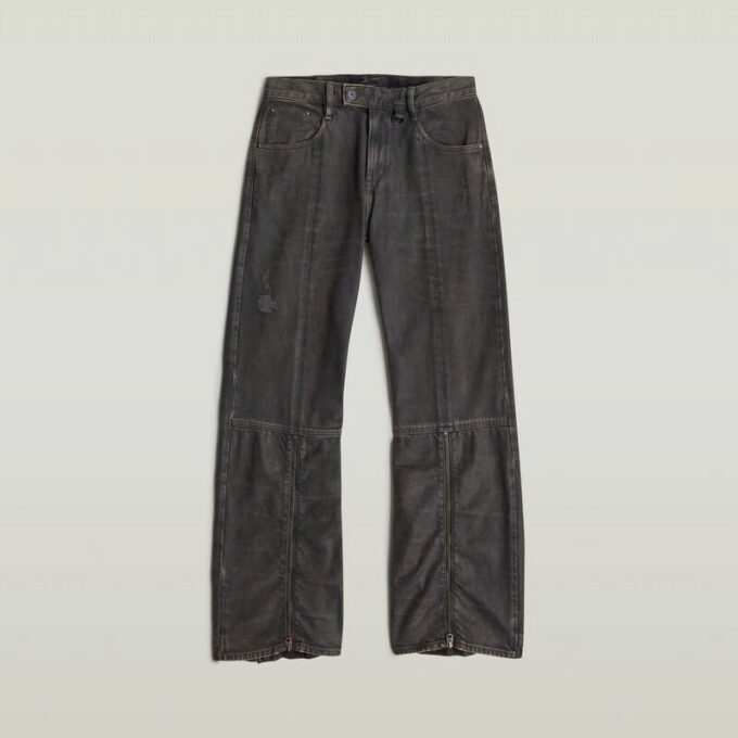 Judee Biker Low Waist Loose Jeans