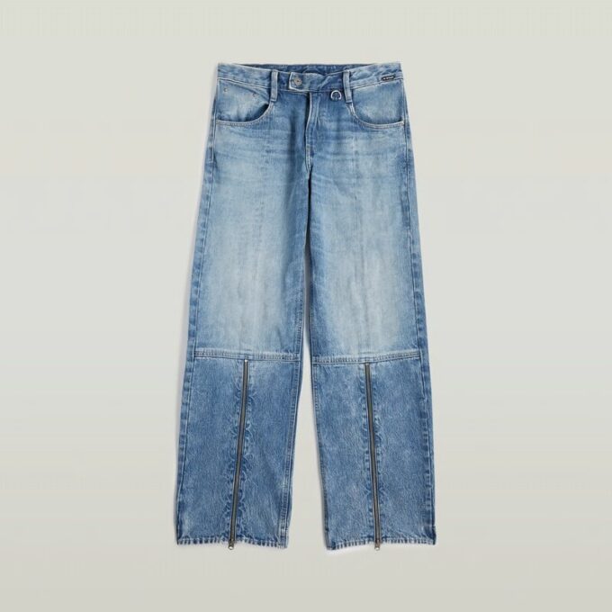 Judee Biker Low Waist Loose Jeans