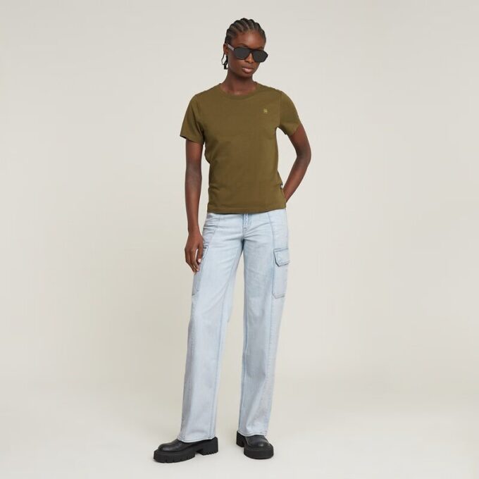 Judee Cargo Lage Taille Losse Jeans