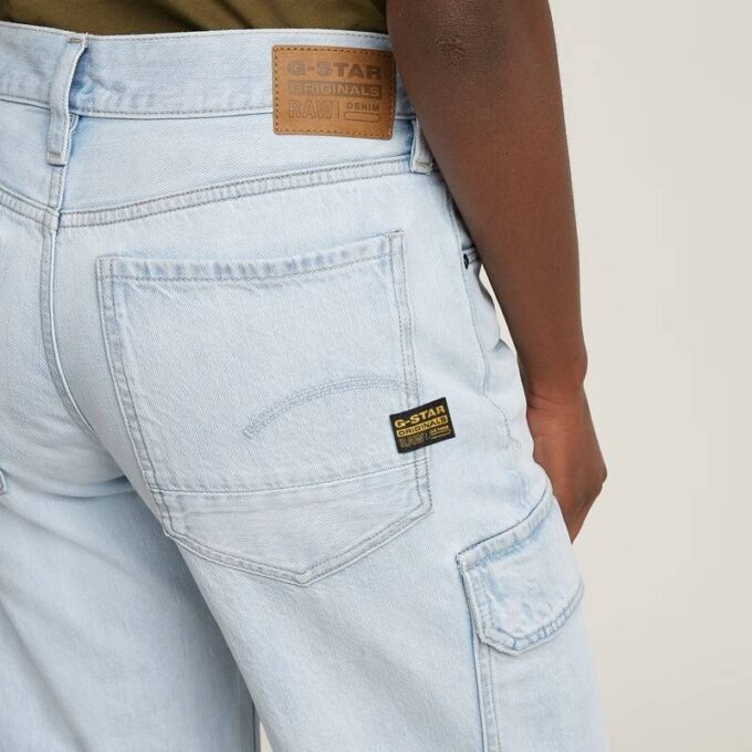 Judee Cargo Lage Taille Losse Jeans