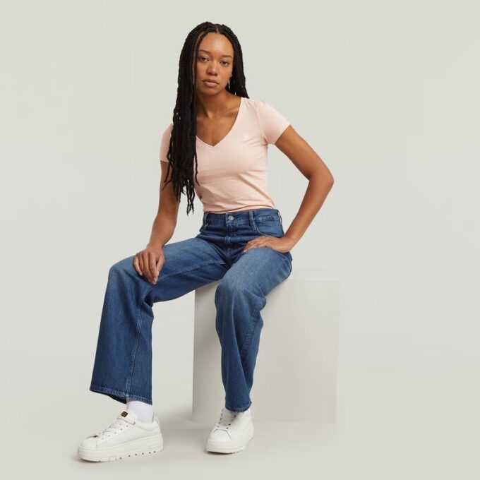 Judee losse jeans met lage taille Judee losse jeans met lage taille