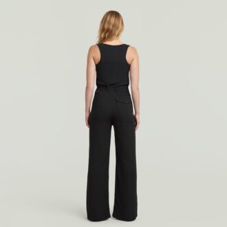Jumpsuit met hoge taille