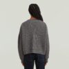 Kabelgebreide cropped cardigan Kabelgebreide cropped cardigan