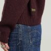 Kabelgebreide cropped cardigan Kabelgebreide cropped cardigan