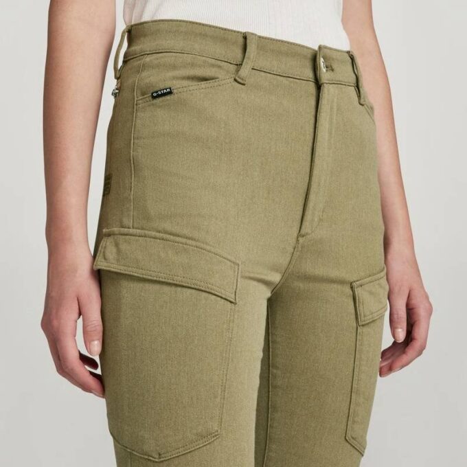 Kafey Cargo Ultra High Skinny Broek Kafey Cargo Ultra High Skinny Broek