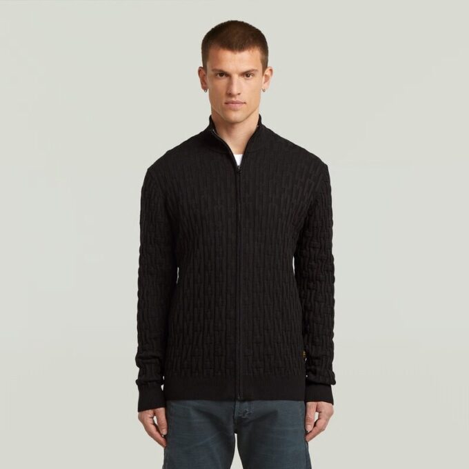 Kettingstructuur Cardigan Breisel