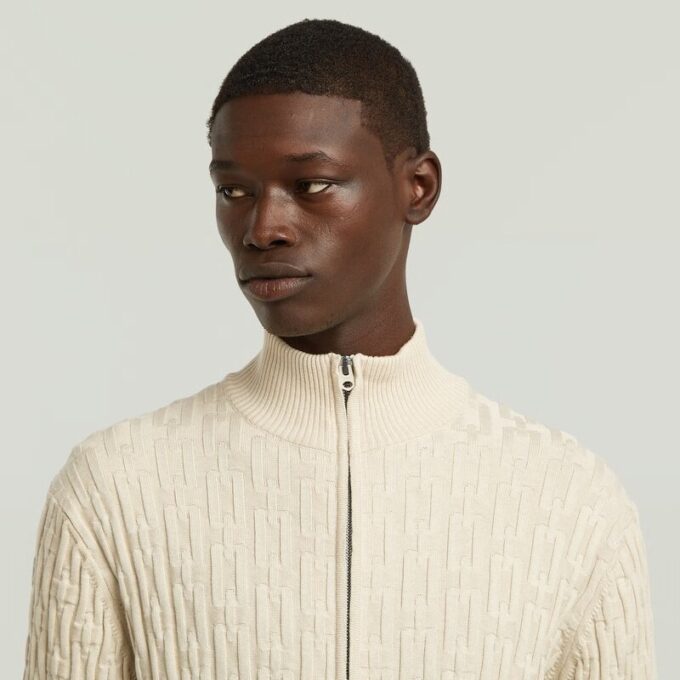 Kettingstructuur Cardigan Breisel