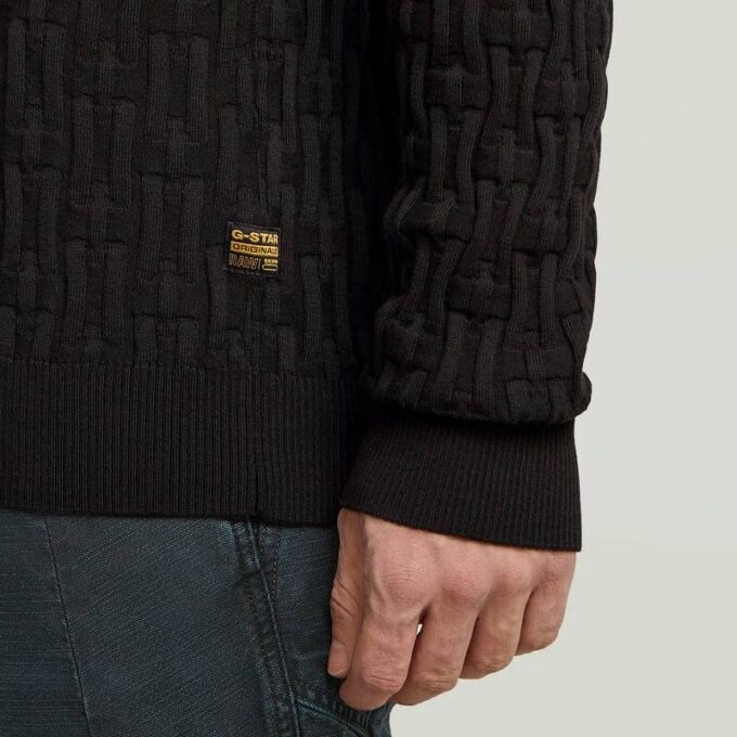 Kettingstructuur Cardigan Breisel