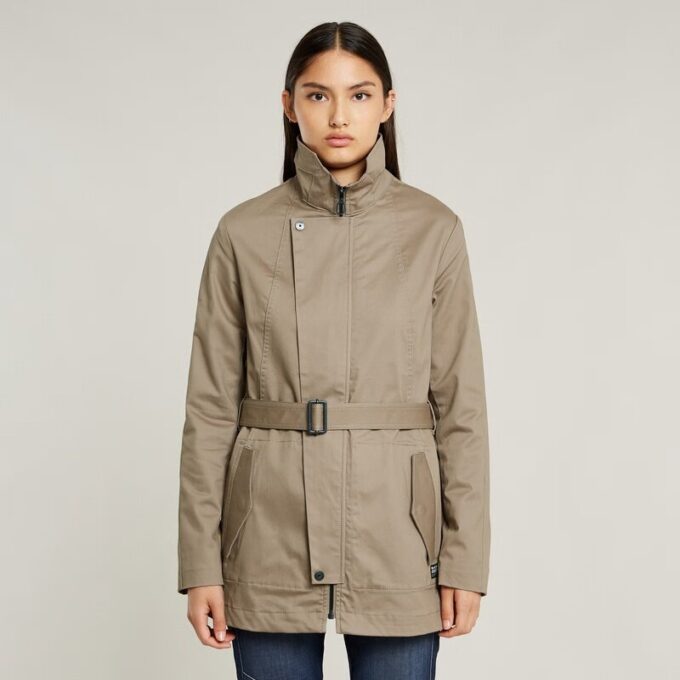 Korte trenchcoat Korte trenchcoat