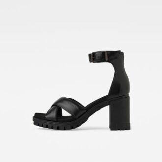 Kylin leren sandalen