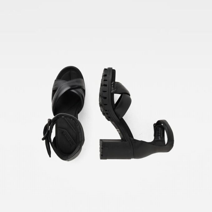 Kylin leren sandalen