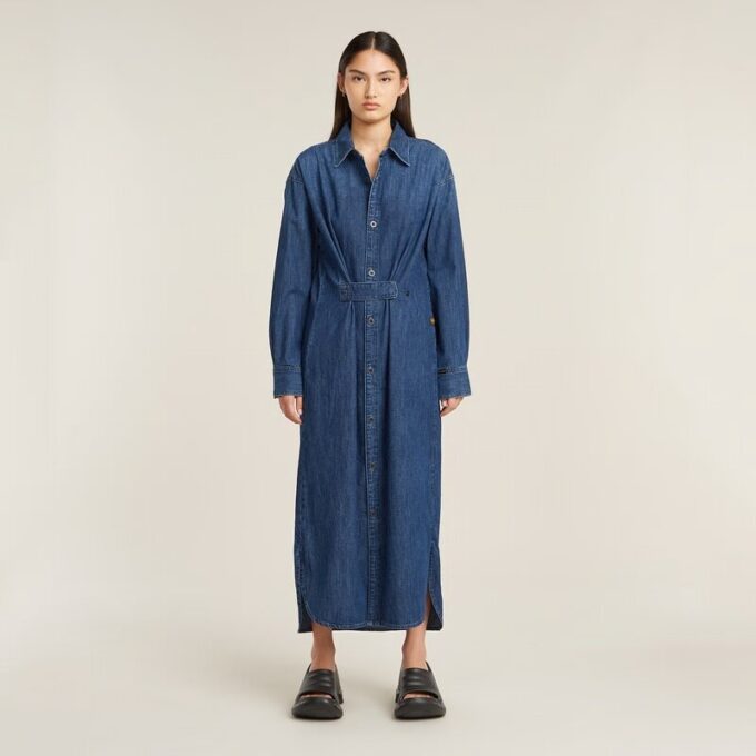 Lange tab-shirtjurk