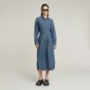 Lange tab-shirtjurk