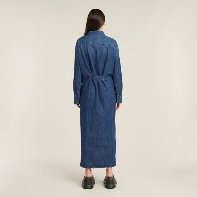 Lange tab-shirtjurk