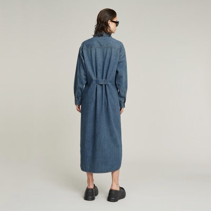 Lange tab-shirtjurk