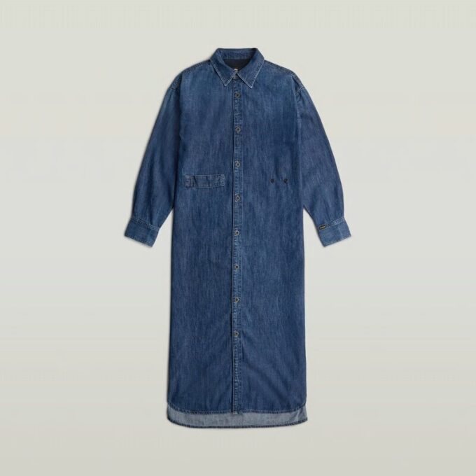 Lange tab-shirtjurk