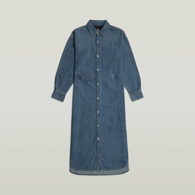 Lange tab-shirtjurk