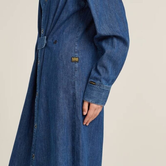 Lange tab-shirtjurk