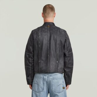 Leren Blousonjack