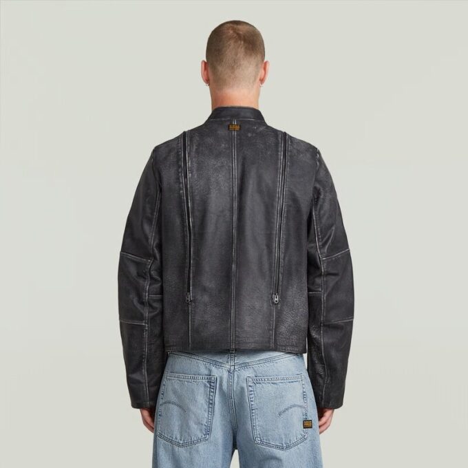 Leren Blousonjack Leren Blousonjack
