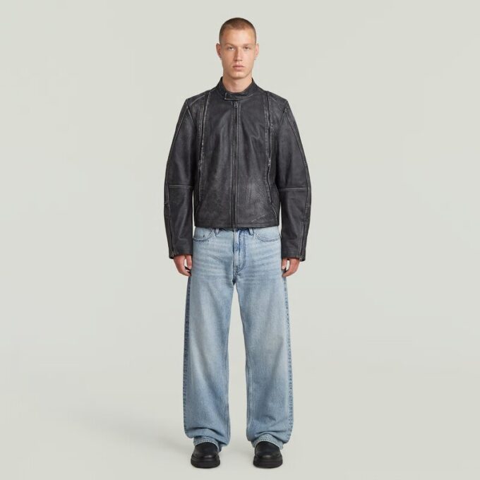 Leren Blousonjack Leren Blousonjack