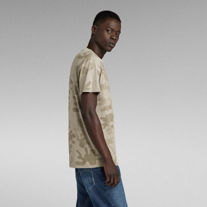 Lijn Camo Allover T-shirt Lijn Camo Allover T-shirt
