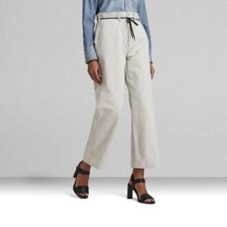 Lintell hoge dad jeans