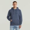 Logo Overdyed Hooded Sweater