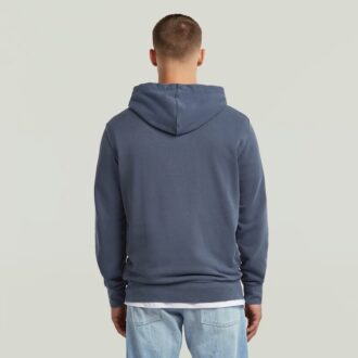 Logo Overdyed Hooded Sweater