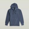 Logo Overdyed Hooded Sweater