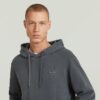 Logo Overdyed Hooded Sweater Logo Overdyed Hooded Sweater